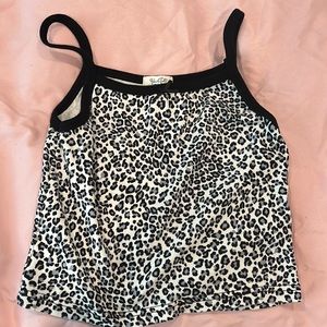Brandy Melville cheetah tank
